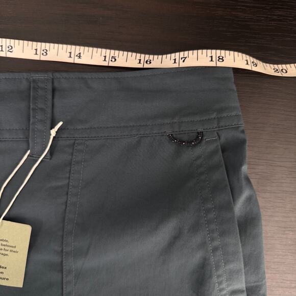 REI Shorts Womens 20W Sahara Bermuda Hiking Hike Camp Outdoors Utility Blue NEW - Picture 6 of 9